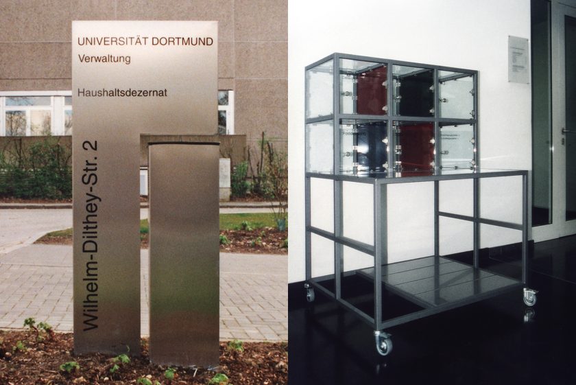 Designobjekte Universität Dortmund